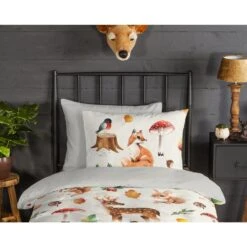 Good Morning Dekbedovertrek "Autumn" - Multi - (140x220 Cm) -Knusse Nacht 1000080912 0110