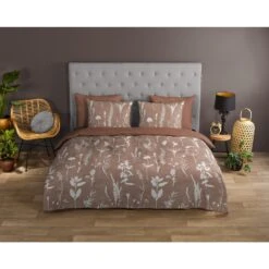 Good Morning Dekbedovertrek "Rav" - Terra - (200x220 Cm) -Knusse Nacht 1000080921 0101