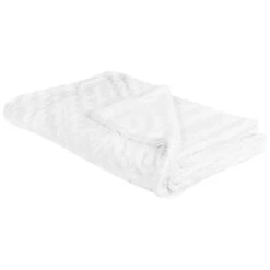 Beliani Sprei KANDILLI - Wit Polyester