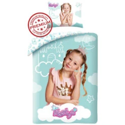 Nastya Dekbedovertrek, Prinses - Eenpersoons - 140 X 200 Cm - Katoen -Knusse Nacht 1000082722 0101