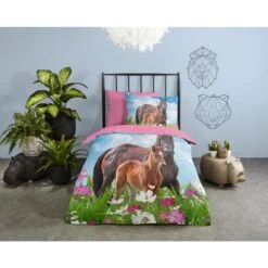 Good Morning Dekbedovertrek "Dora" - Multi - (140x220 Cm) -Knusse Nacht 1000083118 0101