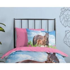 Good Morning Dekbedovertrek "Dora" - Multi - (140x220 Cm) -Knusse Nacht 1000083118 0110