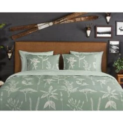 Good Morning Dekbedovertrek "Herbs" - Groen - (200x220 Cm) -Knusse Nacht 1000083362 0110