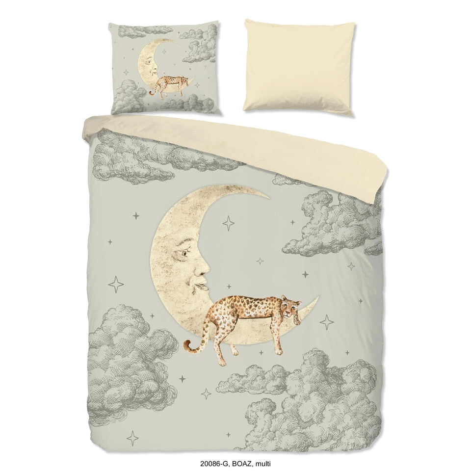 Good Morning Dekbedovertrek "Boaz" - Multi - (200x220 Cm) 3 Good Morning Dekbedovertrek "Boaz" - Multi - (200x220 Cm)