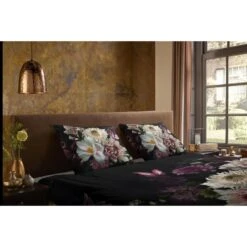 Pure Dekbedovertrek "Marleen" - Bordeaux - (240x220 Cm) -Knusse Nacht 1000084877 0110