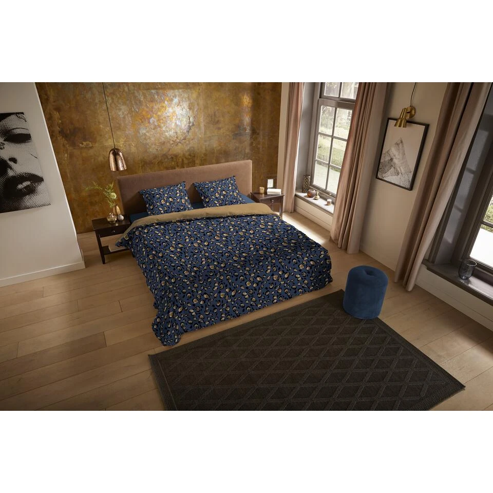 Pure Dekbedovertrek "Colin" - Blauw - (200x220 Cm) 4 Pure Dekbedovertrek "Colin" - Blauw - (200x220 Cm) - Afbeelding 2