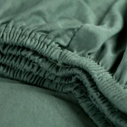 Cinderella - Hoeslaken (tot 25 Cm) - Jersey - 160x200 Cm - Green -Knusse Nacht 1000085909 0102