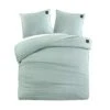 BLCKOUT Dekbedovertrek Oslo - 140x200/220 - Groen 1 BLCKOUT Dekbedovertrek Oslo - 140x200/220 - Groen -Knusse Nacht 1000086651
