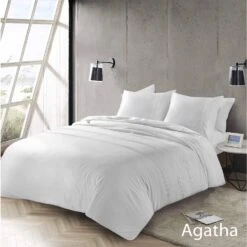 Papillon Dekbedovertrek Agatha - 200x200/220 - Wit -Knusse Nacht 1000086658 0101