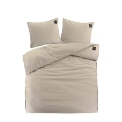 BLCKOUT Dekbedovertrek Oslo - 140x200/220 - Zand