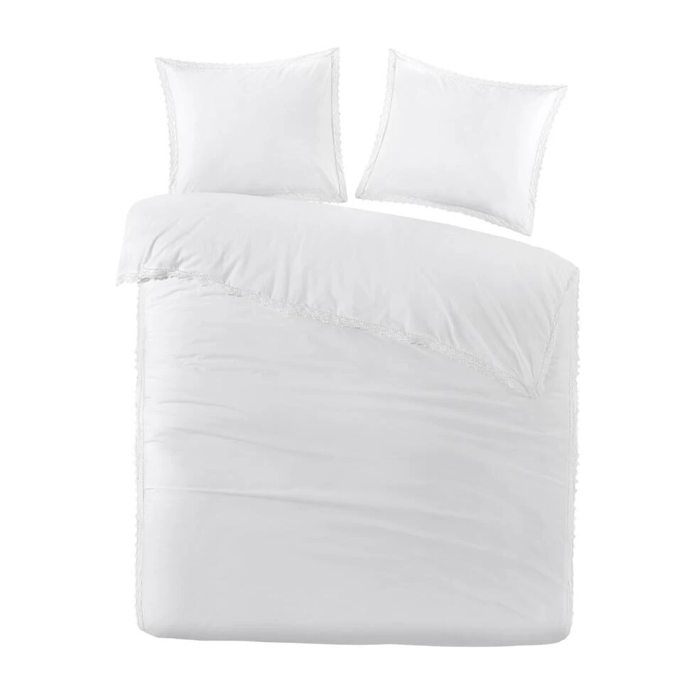 Papillon Dekbedovertrek Karel - 140x200/220 - Wit 3 Papillon Dekbedovertrek Karel - 140x200/220 - Wit