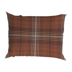 Romanette Flanellen Dekbedovertrek Stirling Roestbruin-2-persoons (200 X 200/... -Knusse Nacht 1000087825 0102