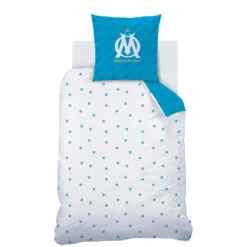 Olympique Marseille Dekbedovertrek Droit Au But - 140 X 200 Cm - Katoen 8 Olympique Marseille Dekbedovertrek Droit Au But - 140 X 200 Cm - Katoen -Knusse Nacht 1000088888 0102