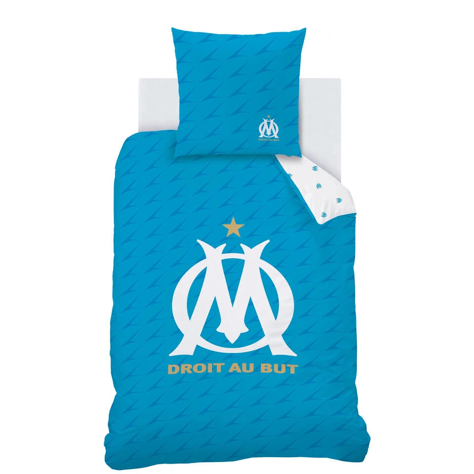 Olympique Marseille Dekbedovertrek Droit Au But - 140 X 200 Cm - Katoen 3 Olympique Marseille Dekbedovertrek Droit Au But - 140 X 200 Cm - Katoen