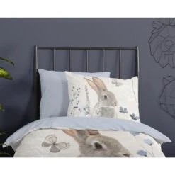 Good Morning Dekbedovertrek "Ravi" - Ecru - (140x220 Cm) -Knusse Nacht 1000091353 0110