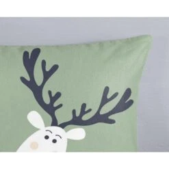 Good Morning Dekbedovertrek "Dinde" - Groen - (140x220 Cm) -Knusse Nacht 1000091365 0111