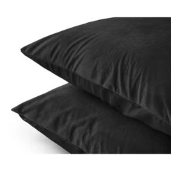 Sleeptime Velvet Kussenslopen Zwart (2-stuks) -Knusse Nacht 1000091519 0101
