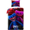 Poppy Playtime Dekbedovertrek Play - Eenpersoons - 140 X 200 Cm - Katoen -Knusse Nacht 1000092155