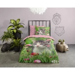 Good Morning Dekbedovertrek "Jacky" - Multi - (140x220 Cm) -Knusse Nacht 1000092741 0101