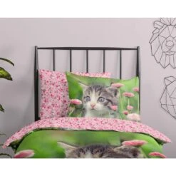 Good Morning Dekbedovertrek "Jacky" - Multi - (140x220 Cm) -Knusse Nacht 1000092741 0110