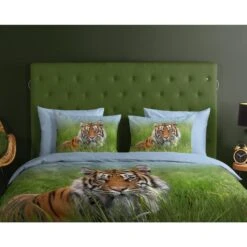 Good Morning Dekbedovertrek "Silence" - Multi - (140x220 Cm) -Knusse Nacht 1000092747 0110