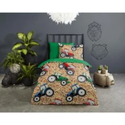 Good Morning Dekbedovertrek "Cas" - Multi - (140x220 Cm) 7 Good Morning Dekbedovertrek "Cas" - Multi - (140x220 Cm) -Knusse Nacht 1000092750 0101