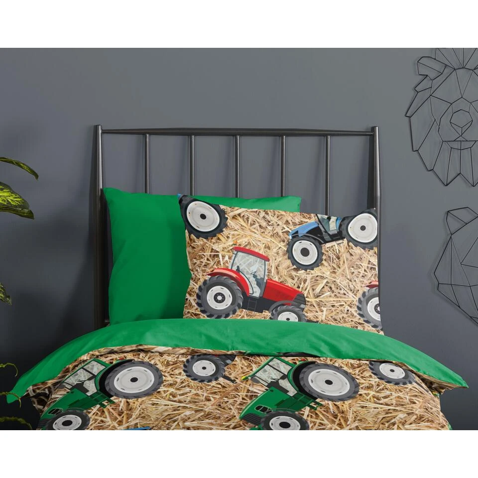 Good Morning Dekbedovertrek "Cas" - Multi - (140x220 Cm) 5 Good Morning Dekbedovertrek "Cas" - Multi - (140x220 Cm) - Afbeelding 3