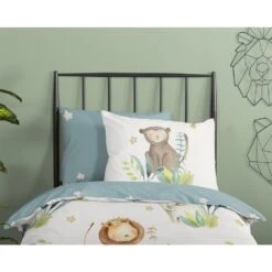 Good Morning Dekbedovertrek "Posy" - Multi - (140x220 Cm) 8 Good Morning Dekbedovertrek "Posy" - Multi - (140x220 Cm) -Knusse Nacht 1000092754 0110