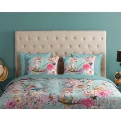 Good Morning Dekbedovertrek "Emma" - Aqua - (140x220 Cm) -Knusse Nacht 1000092755 0110