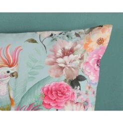 Good Morning Dekbedovertrek "Emma" - Aqua - (140x220 Cm) -Knusse Nacht 1000092755 0111