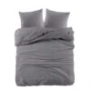 BLCKOUT Dekbedovertrek Odessa - 200x200/220 - Grijs