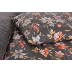 Papillon Dekbedovertrek Nora- 240x200/220- Grijs -Knusse Nacht 1000093561 0102