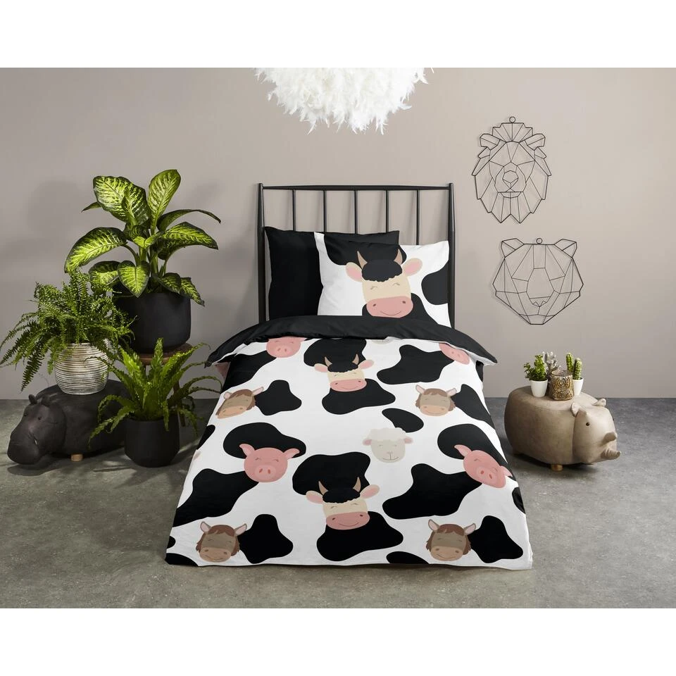 Good Morning Dekbedovertrek "Marjolijn" - Multi - (100x135 Cm) 4 Good Morning Dekbedovertrek "Marjolijn" - Multi - (100x135 Cm) - Afbeelding 2