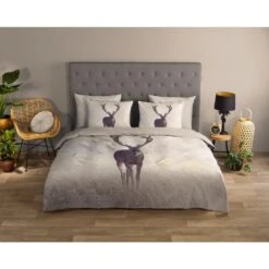 Good Morning Dekbedovertrek "Namica" - Zand - (200x220 Cm) -Knusse Nacht 1000094439 0101