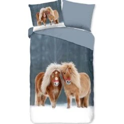 Good Morning Dekbedovertrek "Noa" - Multi - (140x220 Cm) -Knusse Nacht 1000094453 0103