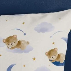 Good Morning Dekbedovertrek "Sleeping" - Ecru - (100x135 Cm) -Knusse Nacht 1000094456 0102