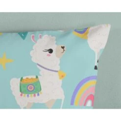 Good Morning Dekbedovertrek "Lamalife" - Multi - (120x150 Cm) -Knusse Nacht 1000094457 0111