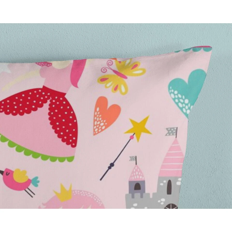 Good Morning Dekbedovertrek "Royalty" - Roze - (120x150 Cm) 5 Good Morning Dekbedovertrek "Royalty" - Roze - (120x150 Cm) - Afbeelding 3