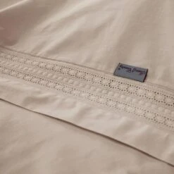 Town & Country Dekbedovertrek Camilla Zand-1-persoons (140 X 200/220 Cm) -Knusse Nacht 1000095577 0101