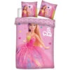 Barbie Dekbedovertrek Unicorn Princess - 140 X 200 + 65 X 65 Cm - Katoen -Knusse Nacht 1000095909