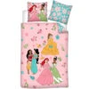 Disney Princess Dekbedovertrek, Princess Party - 140 X 200 Cm - Katoen -Knusse Nacht 1000095917