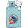 Disney Lilo & Stitch Dekbedovertrek Surf - 140 X 200 + 65 X 65 Cm - Katoen -Knusse Nacht 1000095923