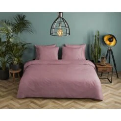 HIP Dekbedovertrek "" - Roze - (240x220 Cm) -Knusse Nacht 1000096044 0101