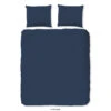 HIP Dekbedovertrek "" - Blauw - (240x220 Cm) -Knusse Nacht 1000096050