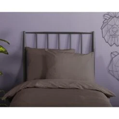 HIP Dekbedovertrek "" - Bruin - (140x220 Cm) -Knusse Nacht 1000096052 0110