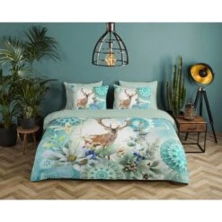 HIP Dekbedovertrek "Xela" - Multi - (140x220 Cm) -Knusse Nacht 1000096064 0101