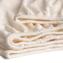 Cinderella - Topper Hoeslaken (tot 15 Cm) - Badstof - 160x200/210 - Ivory -Knusse Nacht 1000096368 0102