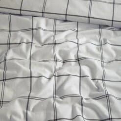 Cinderella Dekbedovertrek Kody - Flanel - 260x200/220 Cm - Off White -Knusse Nacht 1000096373 0103