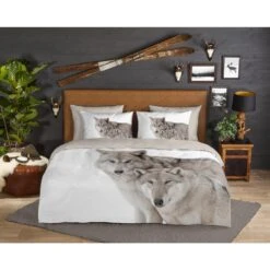 Good Morning Dekbedovertrek "Fera" - Zand - (240x220 Cm) -Knusse Nacht 1000097046 0101