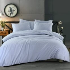 Day Dream Dorien - Dekbedovertrek - Eenpersoons - 140x200/220 Cm - Blauw -Knusse Nacht 1000097206 0101